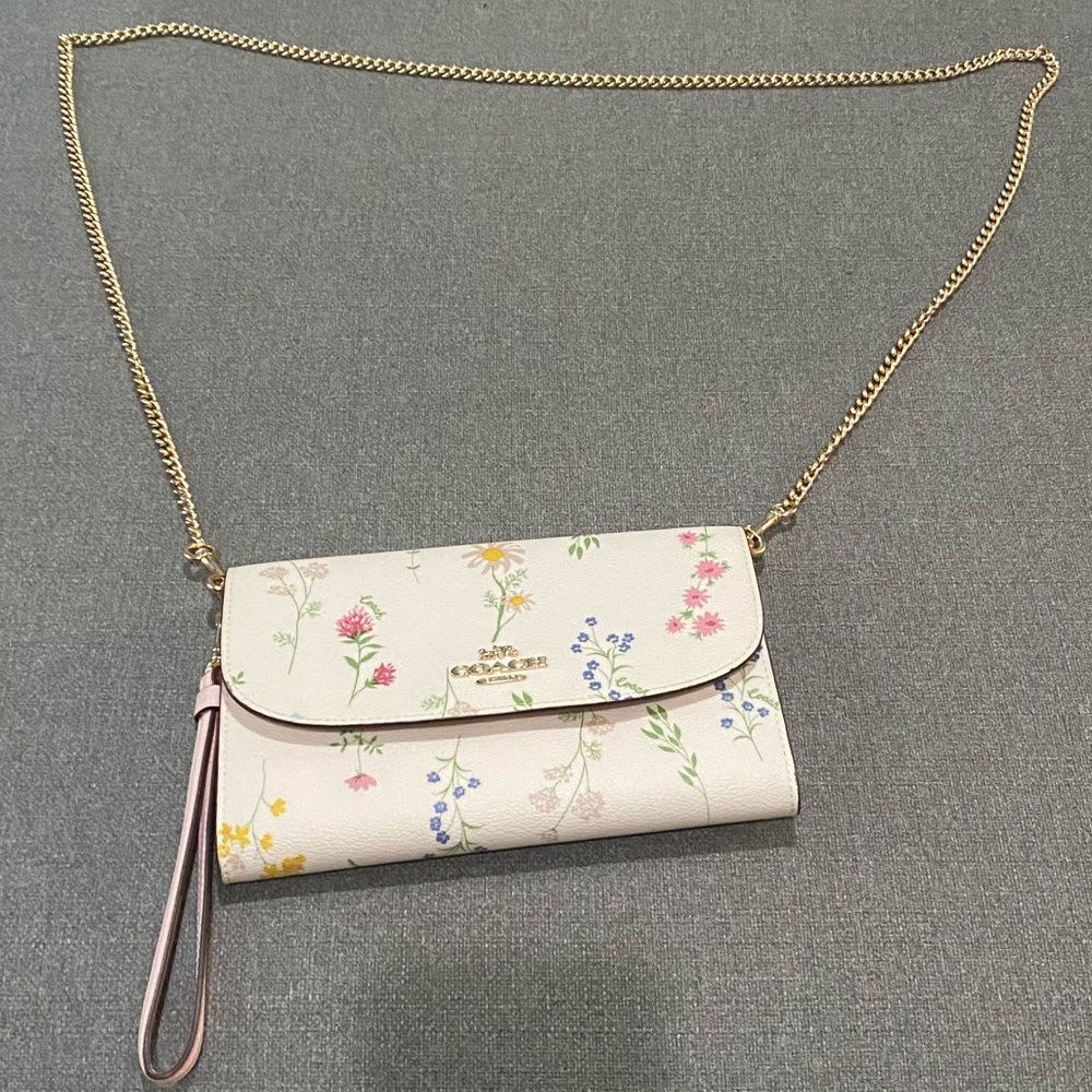 Authentic Coach Wallet Crossbody